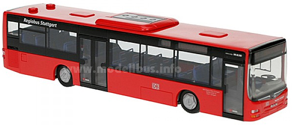 Neu im Bahnshop: Zwei MAN-Modellbusse der Regiobus Stuttgart.