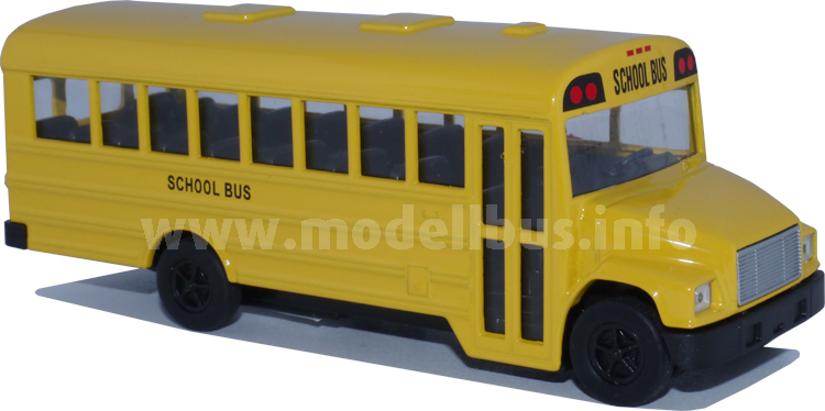 Neu von Welly und jetzt ausgeliefert: Ein Schulbus nach amerikanischem Vorbild.