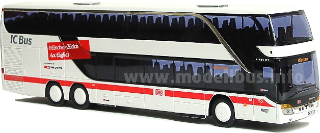 Neues Sondermodell: Der S 431 DT von AWM als IC Bus in der SBB-Ausführung.