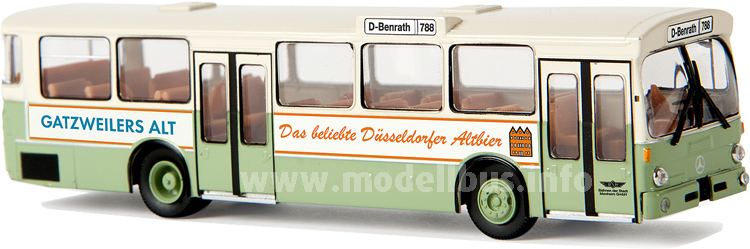 50733 Mercedes-Benz O 305 Stadtbus, Monheim, Gatzweilers Alt 
