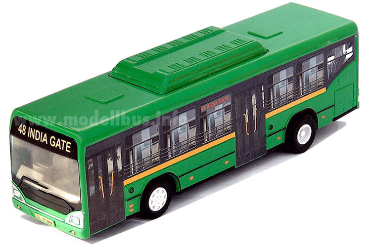 Made in India: Modellbusse mit Vorbild Ashok Leyland. Foto: Schreiber