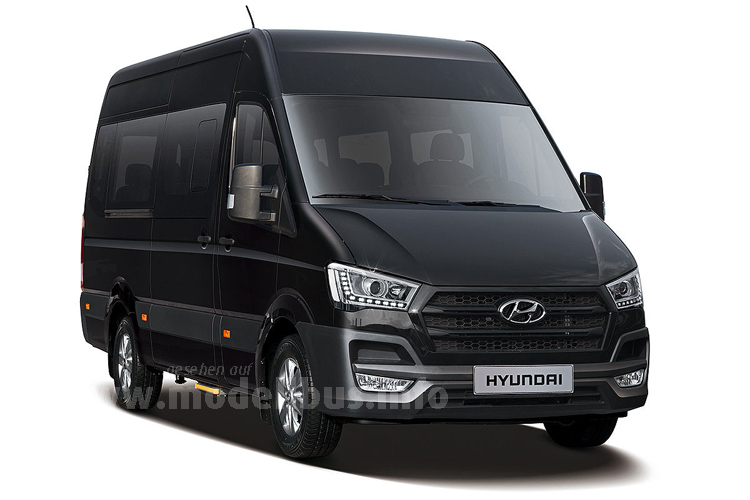 Ab 2016 produziert Hyundai den H350 auch als Kleinbus. 