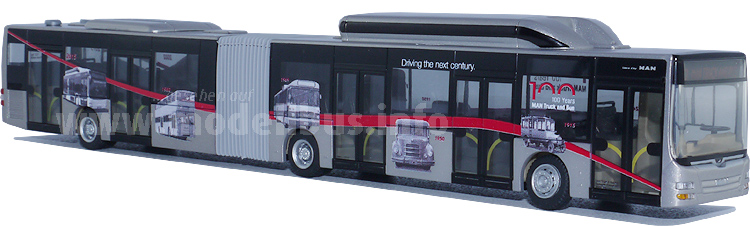Zum Jubiläum einen neuen Modellbus: Der MAN Lions City GL 5-Türer im Maßstab 1/87. 
