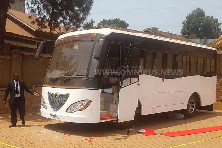 Der erste Elektrobus Afrikas kommt aus Uganda. Foto: Kiira Motors Corporation.