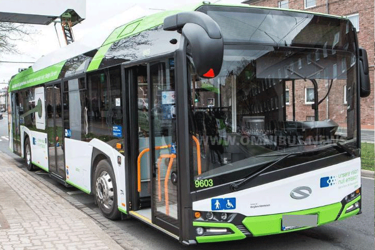 Ab sofort in Hannover im Einsatz: Elektrobusse von Solaris. Foto: Schreiber