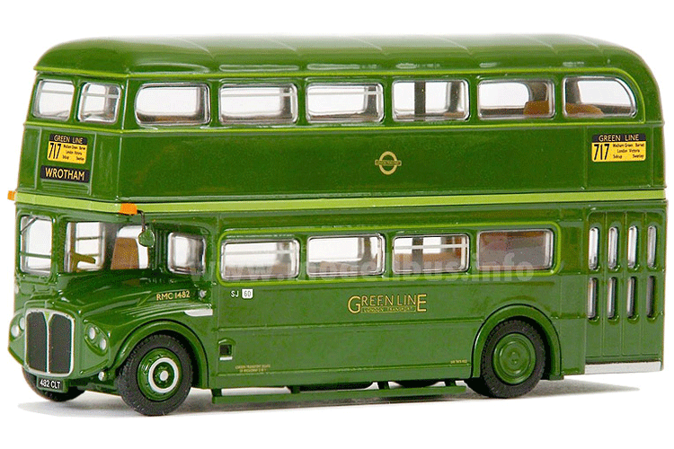 Mit einem AEC Routemaster in Greenline-Ausführung ergänzt der Shop des London Transport Museums das Angebot an Modellbussen. Foto: EFE