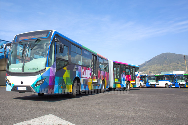 In Lateinamerika weiter auf Erfolgskurs: Daimler Buses.