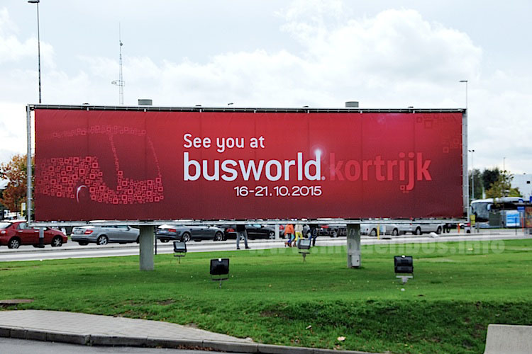 Mitte Oktober startet die Busworld 2015, die Leitmesse für Omnibusse. 