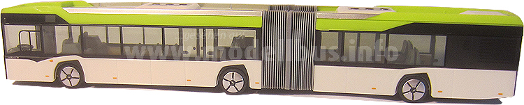 Auf der Buswrold in Kortrijk entdeckt: Der neue Solaris Urbino 18 im kleinen 