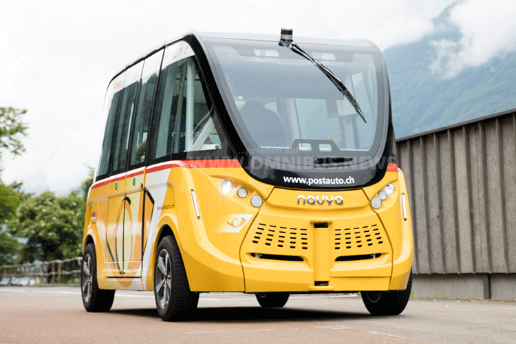 PostAuto autonomes Busfahren