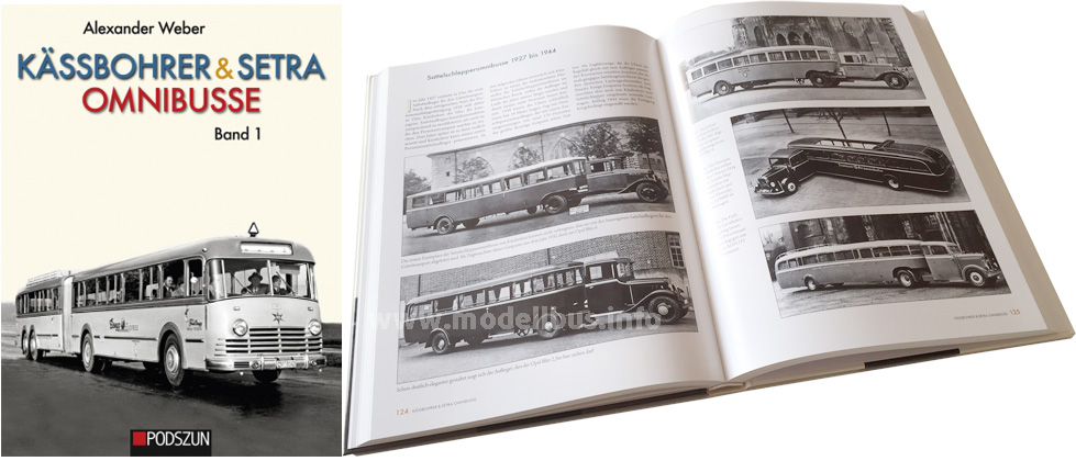 Zwei Band der Kässbohrer-Setra-Firmengeschichte hat der Podszun-Verlag aufgelegt.