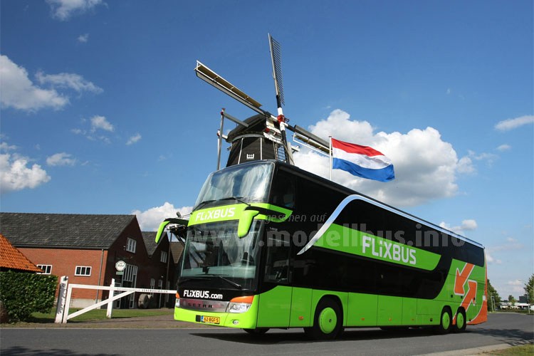 Ab 3. Dezember startet FlixBus mit Inlandslinien in den Niederlanden. 