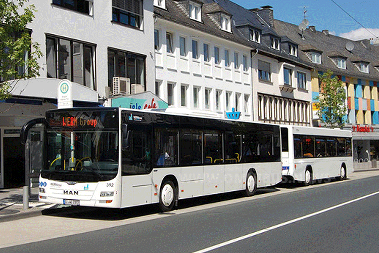 Buszug MAN Hess VWS Siegen