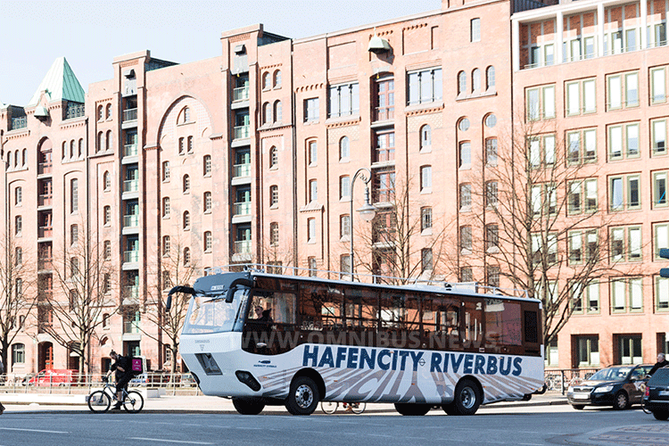 Hafencity Riverbus Hamburg