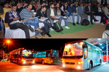 Hybridbusse für Indien