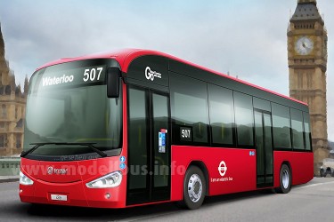 Zwei neue Elektrobusse für London