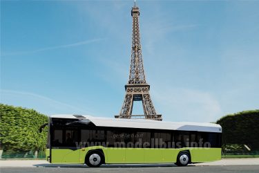 Paris testet neuen Solaris-Elektrobus