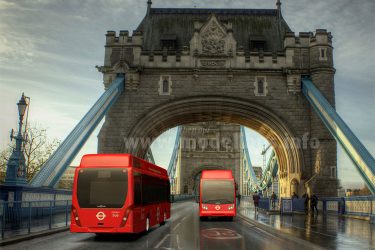 Brennstoffzellenbusse für London