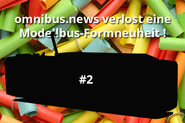 Noch eine Modellbus-Neuheit…