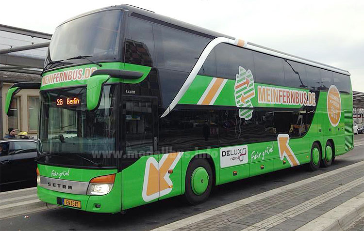 Neuer MeinFernbus-Modellbus