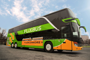FlixBus fährt Zug