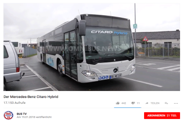 BUS TV: Citaro Hybrid