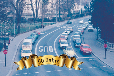 50 Jahre Busspur