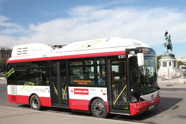 H2- und E-Busse für Wien