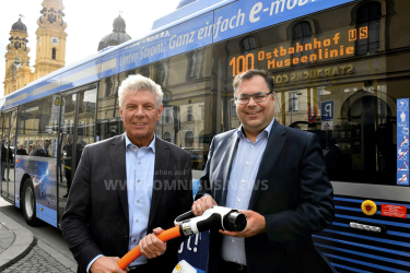 1. MVG E-Bus-Linie