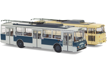 Trolley-Modellbusse