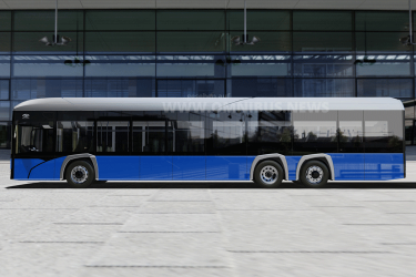 15m E-Bus im Bau