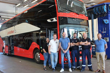 Doppeldecker-Start