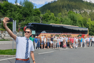 Premierenfahrt bei BUS TV