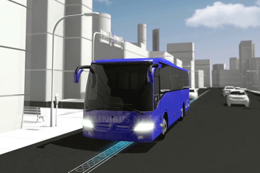 Kontaktloses E-Bus-Laden