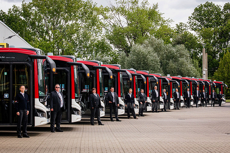 14 neue Busse für Erfurt