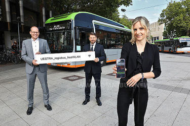 Üstra-Busse mit WLAN