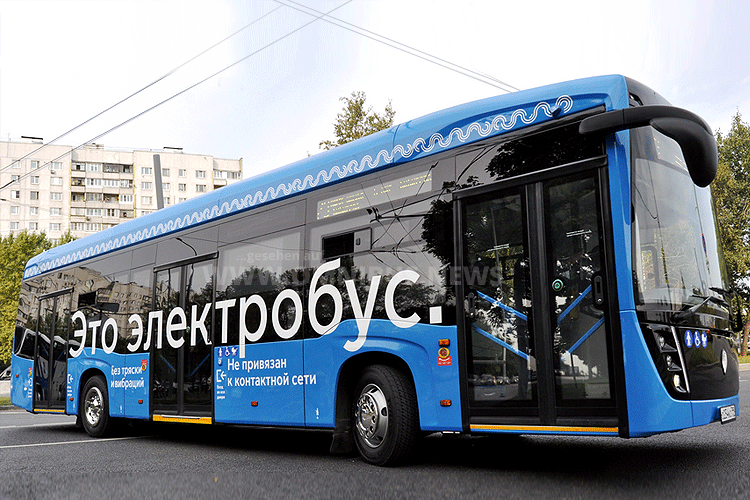 E-Bus-Fabrik in Moskau