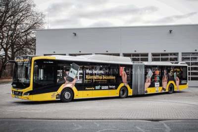 Kontakloses Zahlen im Bus - omnibus.news