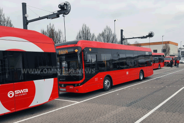E-Bus-Überführungsfahrt