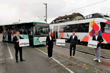 Neuer Bus-Look in Kärnten
