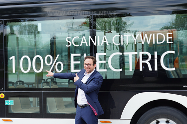 Scania Bus: E-Mobility-Plan