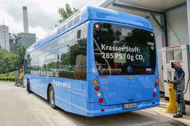 Kostenparität bei H2-Bussen