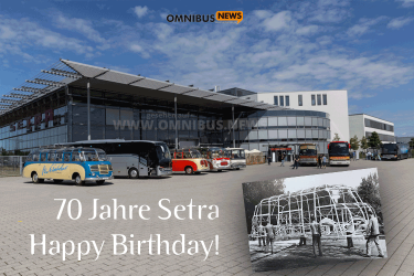 Setra feiert Geburtstag