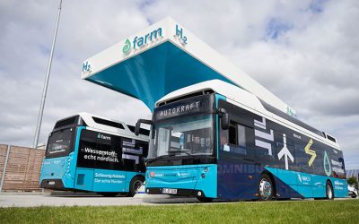 H2-Tankstelle für Bus, Lkw & Pkw