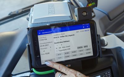 Digitalisierter Busverkehr
