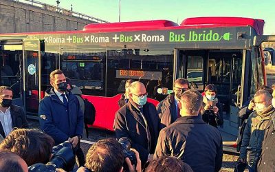 70 Hybrid-Busse für Rom