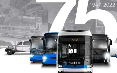 Ein neuer E-Bus zum 75sten
