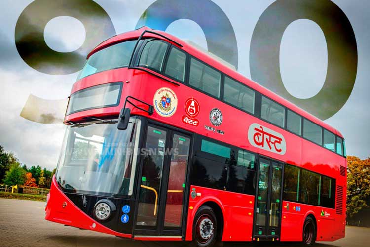 900 eDD-Busse für Mumbai