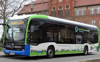 E-Bus als Shuttle unterwegs
