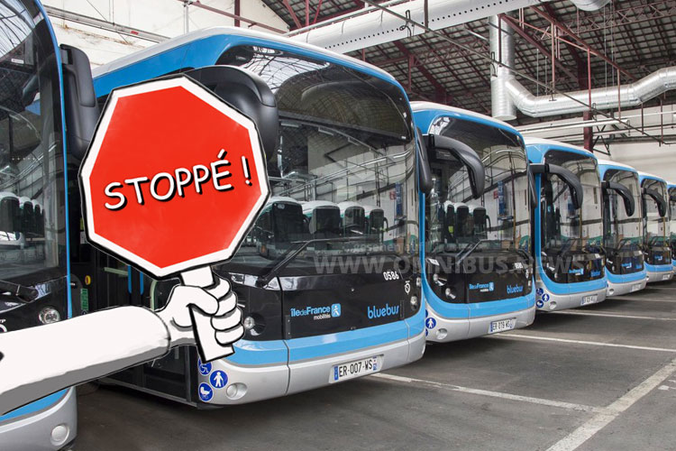 RATP stoppt E-Busse